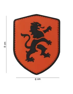 PARCHE PVC LEON NARANJA 10026