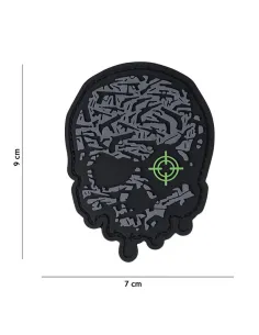 PARCHE PVC TARGET EYE SKULL 15042