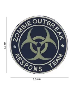 PARCHE PVC ZOMBIE OUTBREAK RESPONS 13006