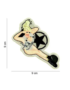 PARCHE FOSTEX PINUP GIRL LAYING 20008