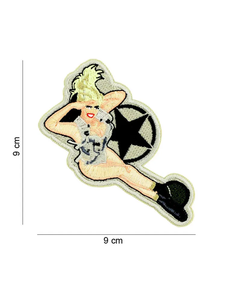 PARCHE FOSTEX PINUP GIRL LAYING 20008