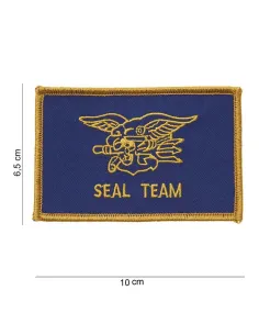 PARCHE SEAL TEAM AZUL ORO 3019