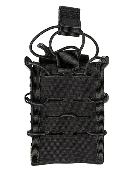 PORTACARGADOR OPEN TOP FLEX SINGLE NEGRO