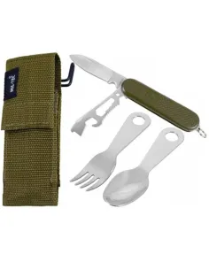 SET NAVAJA CUBIERTOS MILTEC