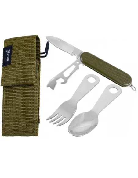 SET NAVAJA CUBIERTOS MILTEC