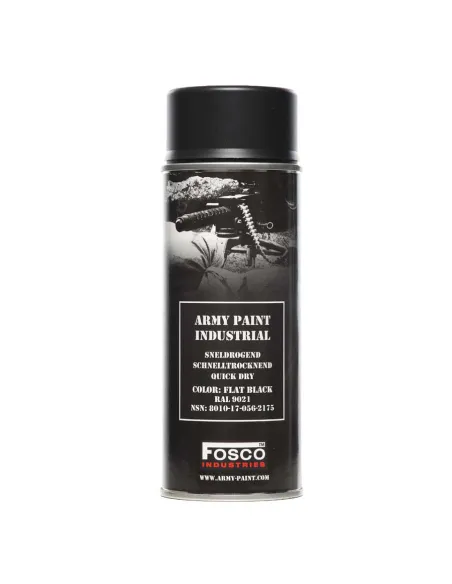 SPRAY PINTURA FOSCO 400 ML NEGRO