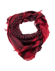 PAÑUELO PALESTINO ROJO/NEGRO 2