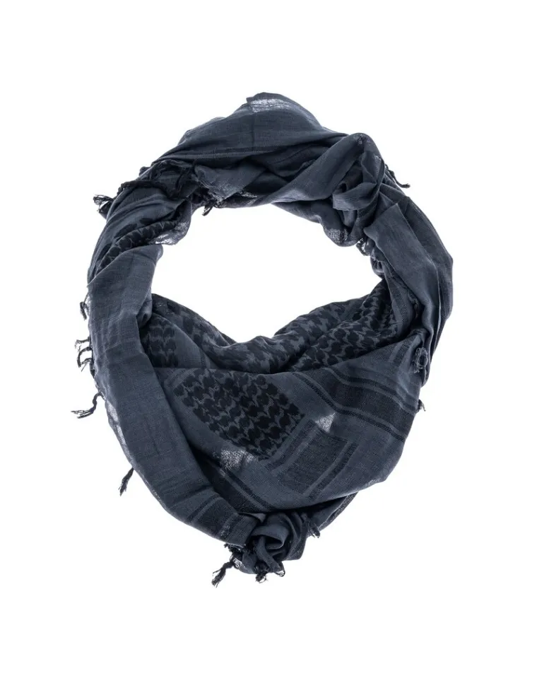 PAÑUELO PALESTINO AZUL/NEGRO