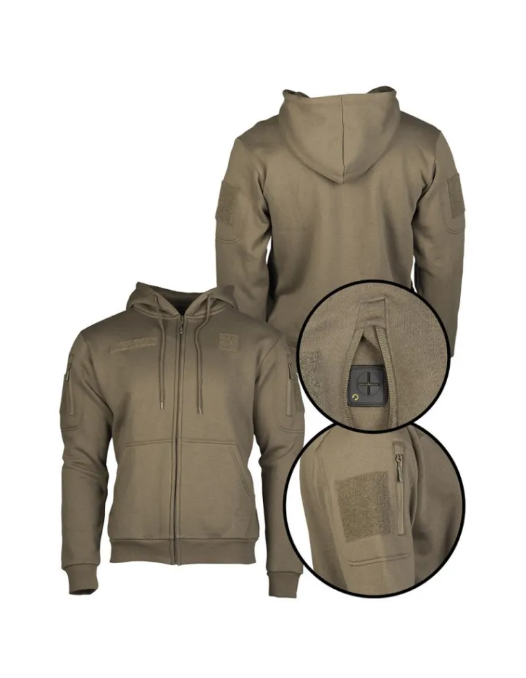 SUDADERA CAPUCHA RANGER VERDE