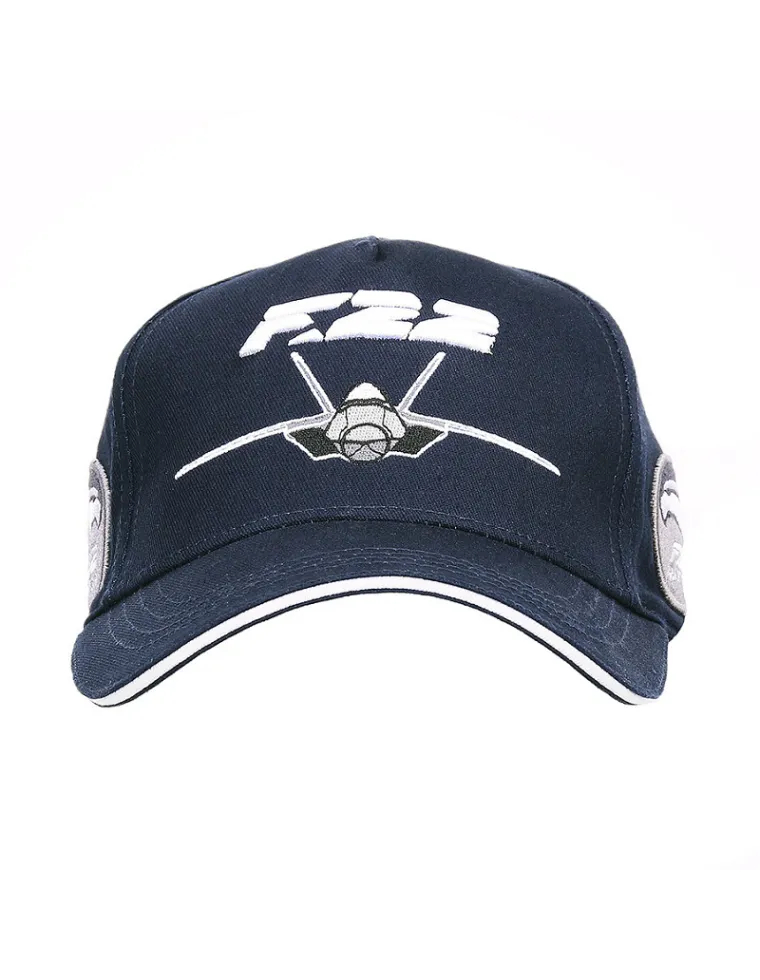 GORRA FOSTEX AZUL  F22 RAPTOR US AIR FORCE