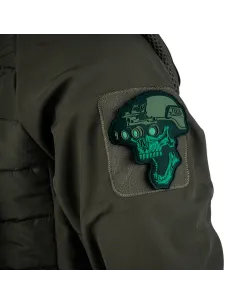 PARCHE FOSTEX PVC NIGH VISION SKULL OD 19043 2