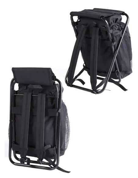 MOCHILA CON SILLA VERDE