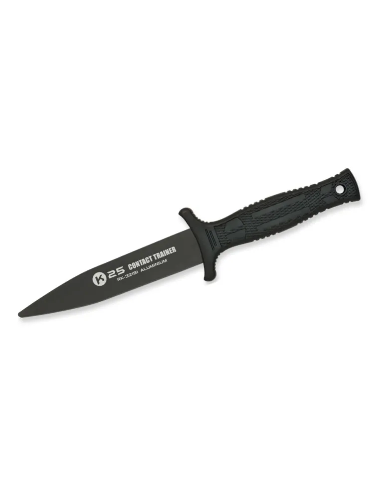 CUCHILLO ENTRENAMIENTO NEGRO 12,5cm 32191