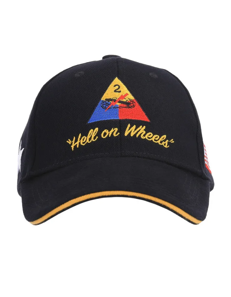 GORRA FOSTEX NEGRA 2ND ARMORED DIV