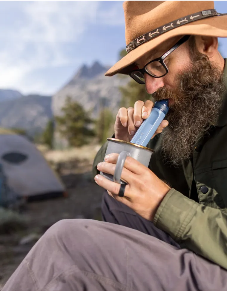 PURIFICADOR LIFESTRAW PEAK PERSONAL GRIS