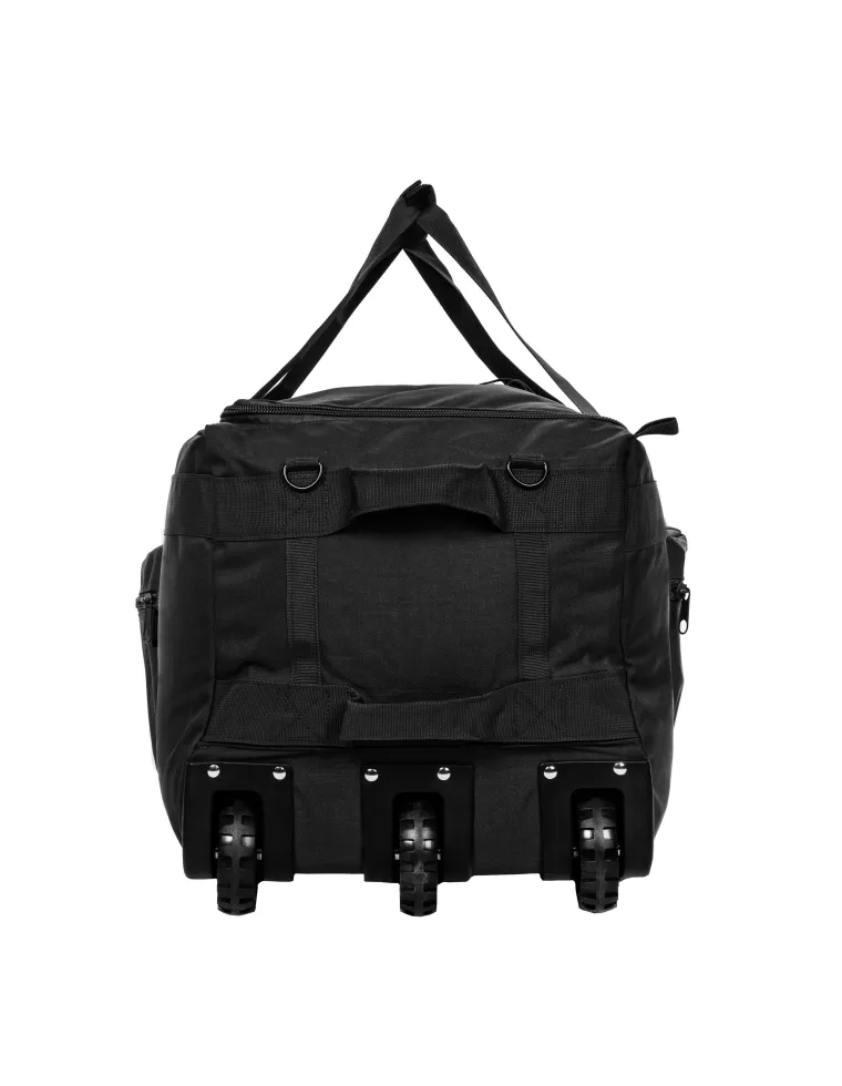 PETATE COMBAT CON RUEDAS NEGRO