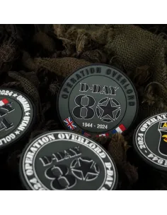 PARCHE PVC D-DAY 80 1944-2024 2
