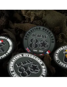 PARCHE PVC D-DAY 80 1944-2024 2