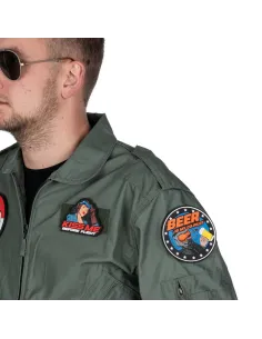 PARCHE PVC BEER IS MY CO-PILOT 9064 2