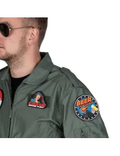 PARCHE PVC BEER IS MY CO-PILOT 9064 2