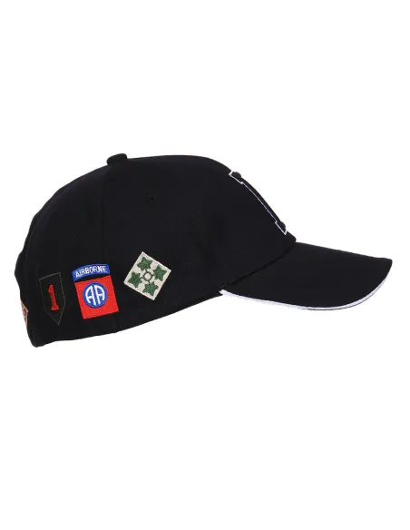 GORRA FOSTEX NEGRA WWII D-DAY