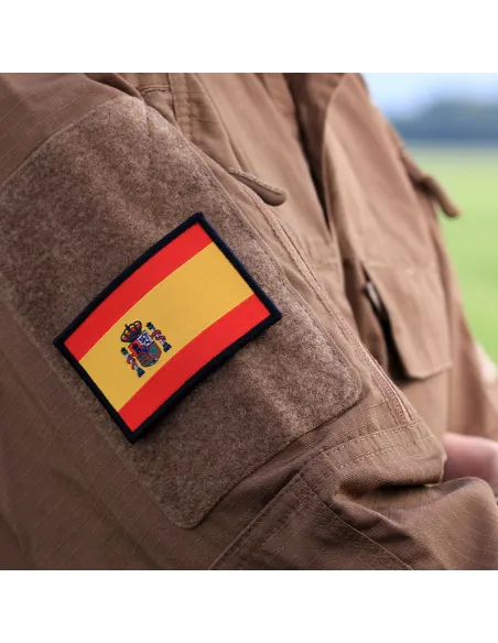 PARCHE BANDERA ESPAÑA TEJIDO
