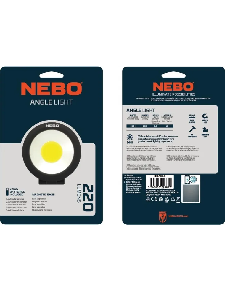 LINTERNA NEBO ANGLE LIGHT
