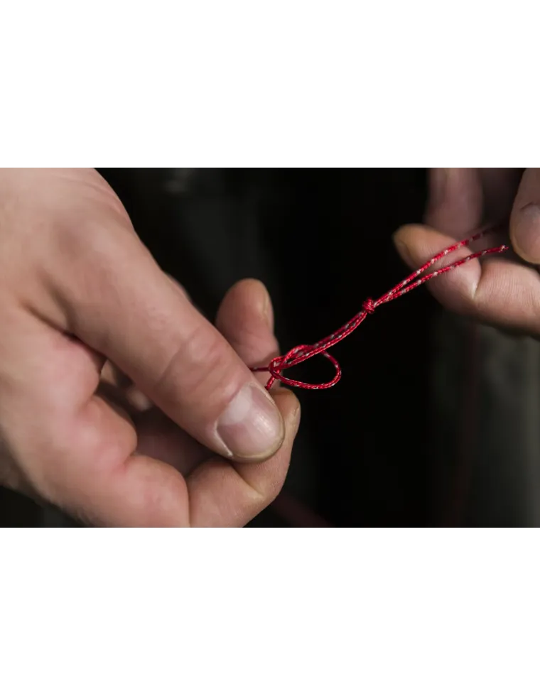 CUERDA PARACORD HELIKON TEX MICRO REFLECTIVE ROJO