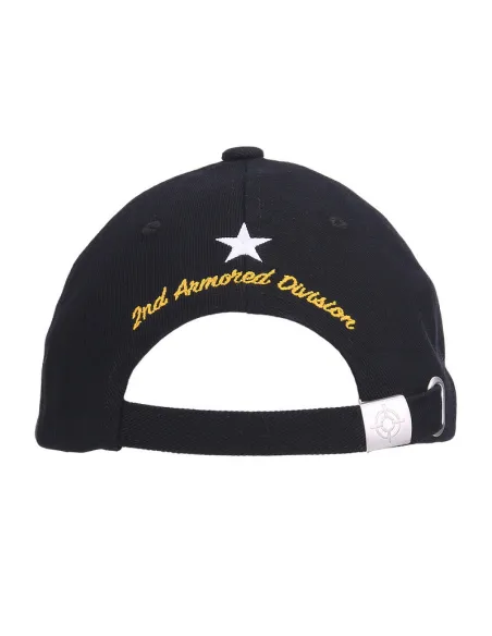 GORRA FOSTEX NEGRA 2ND ARMORED DIV
