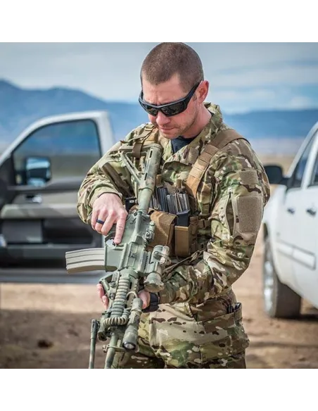 CHALECO HELIKON TEX MULTIGUN RIG MULTICAM
