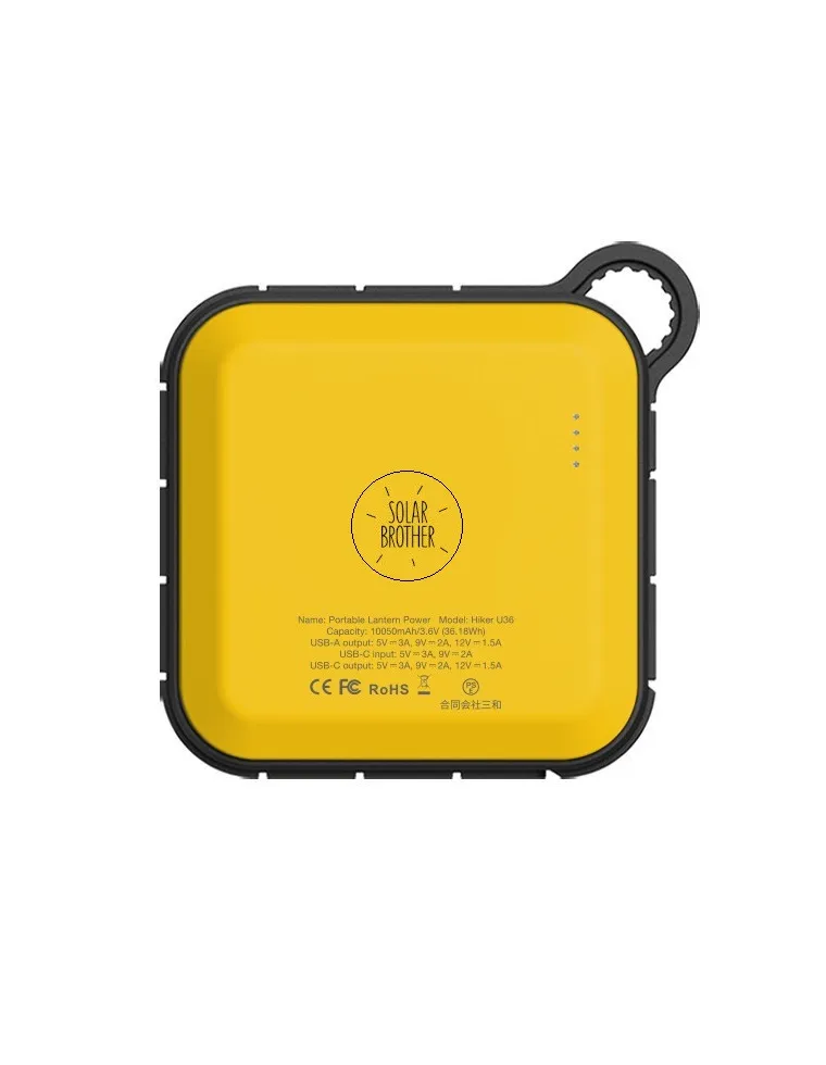 LINTERNA POWERBANK SUNSUN SOLAR BROTHER