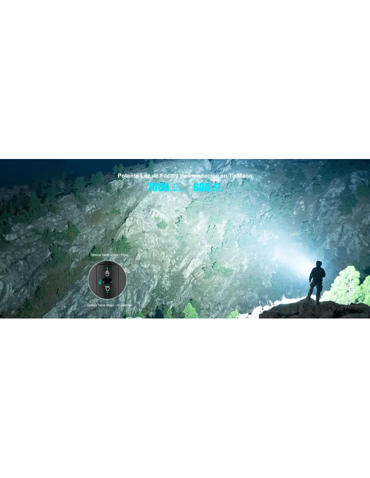 LINTERNA OLIGHT MARAUDER MINI AZUL