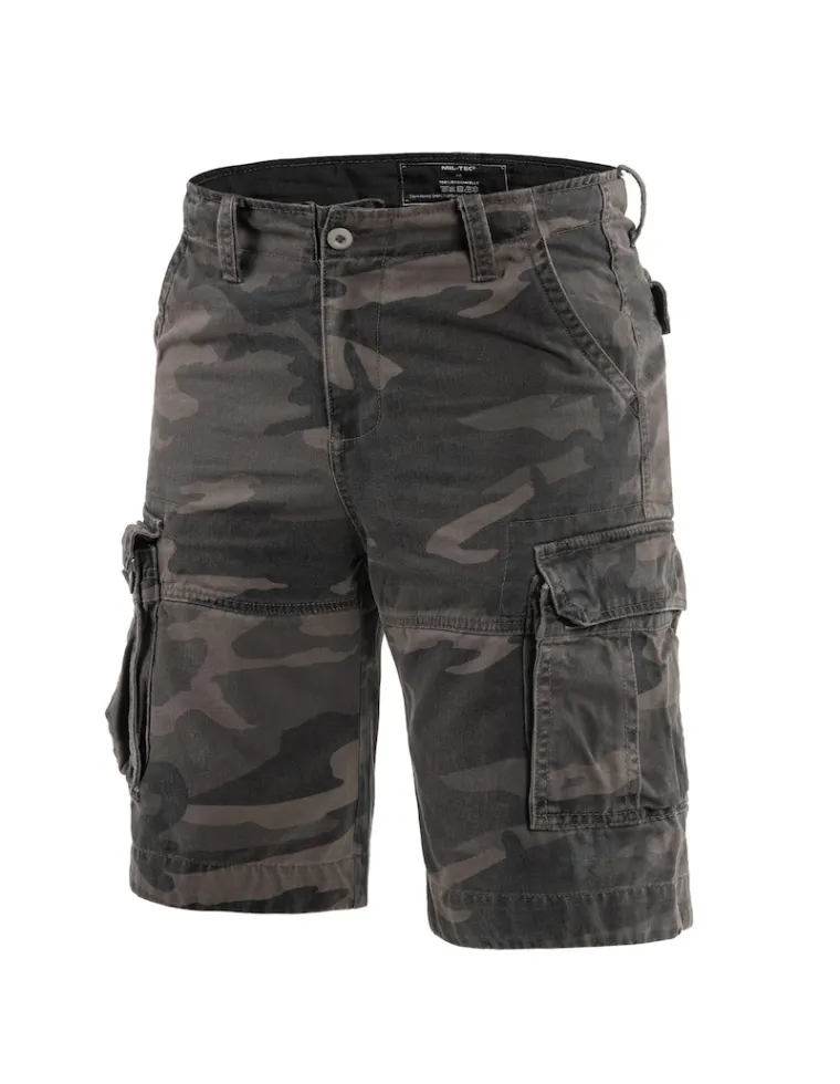 BERMUDA SURVIVAL PREWASH DARK CAMO XXXL