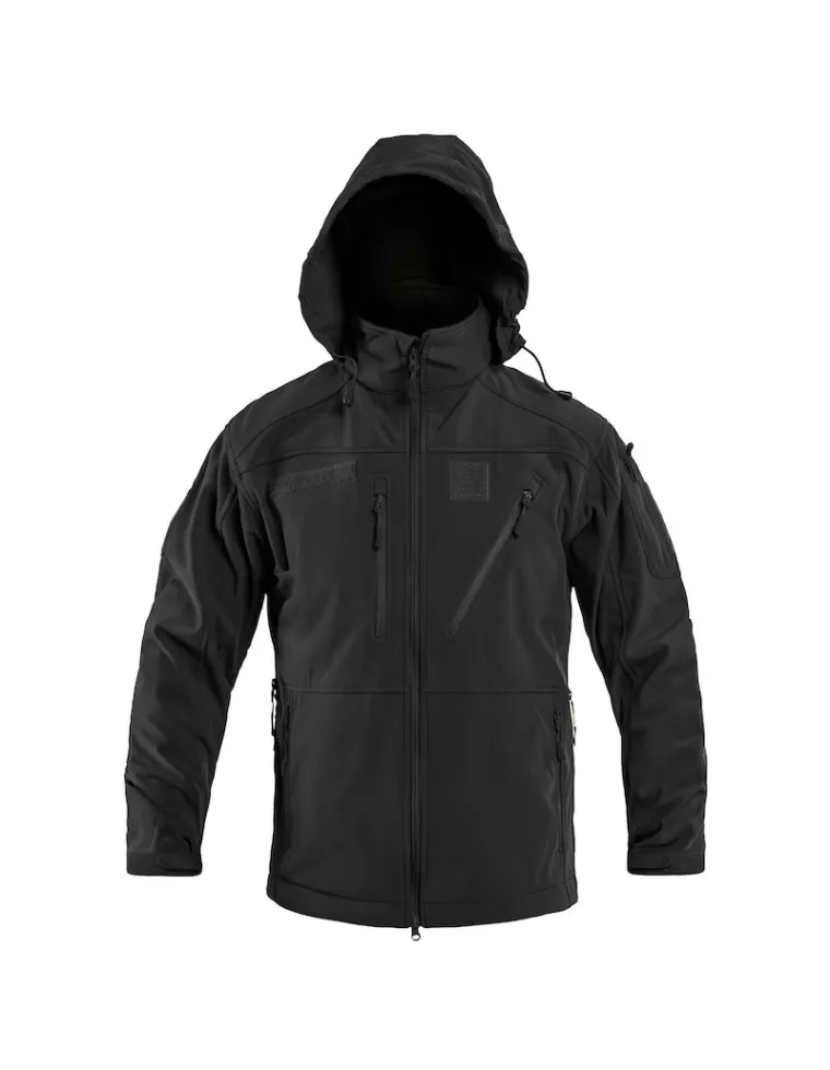 CHAQUETA SOFTSHELL SCU NEGRO M