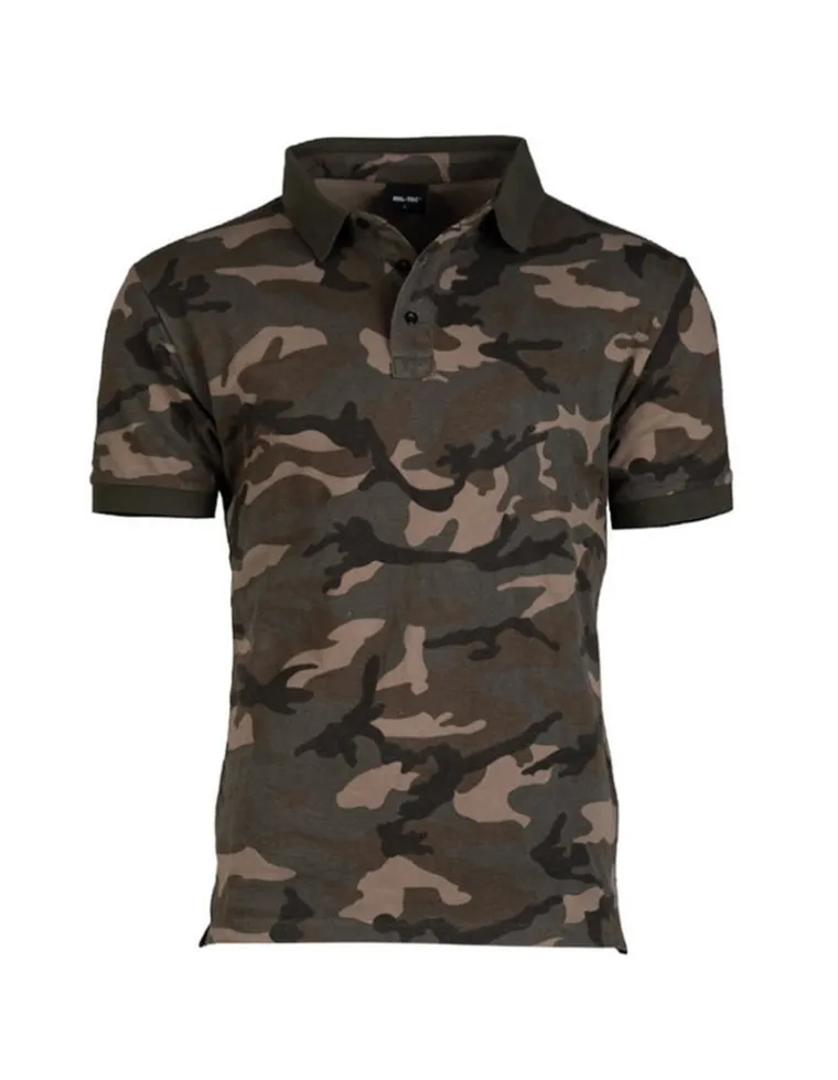 POLO PREWASH WOODLAND XXXL