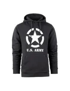 SUDADERA CAPUCHA ALIED STAR GRIS