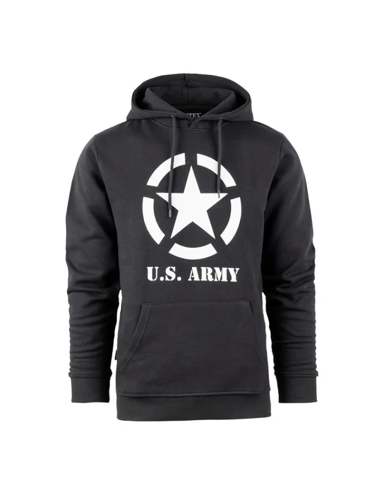 SUDADERA CAPUCHA ALIED STAR GRIS