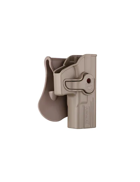 FUNDA RIGIDA GLOCK FDE AMOMAX