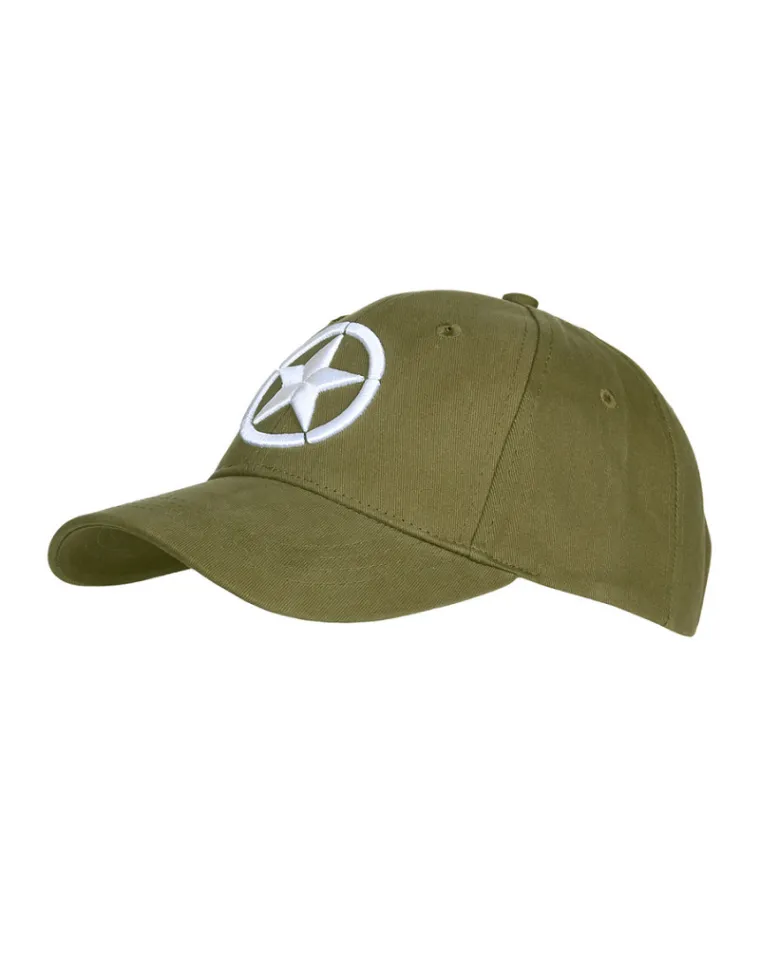 GORRA FOSTEX ALIED STAR WWII VERDE 3D