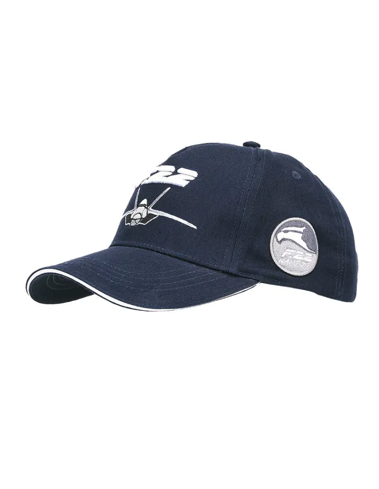 GORRA FOSTEX AZUL  F22 RAPTOR US AIR FORCE