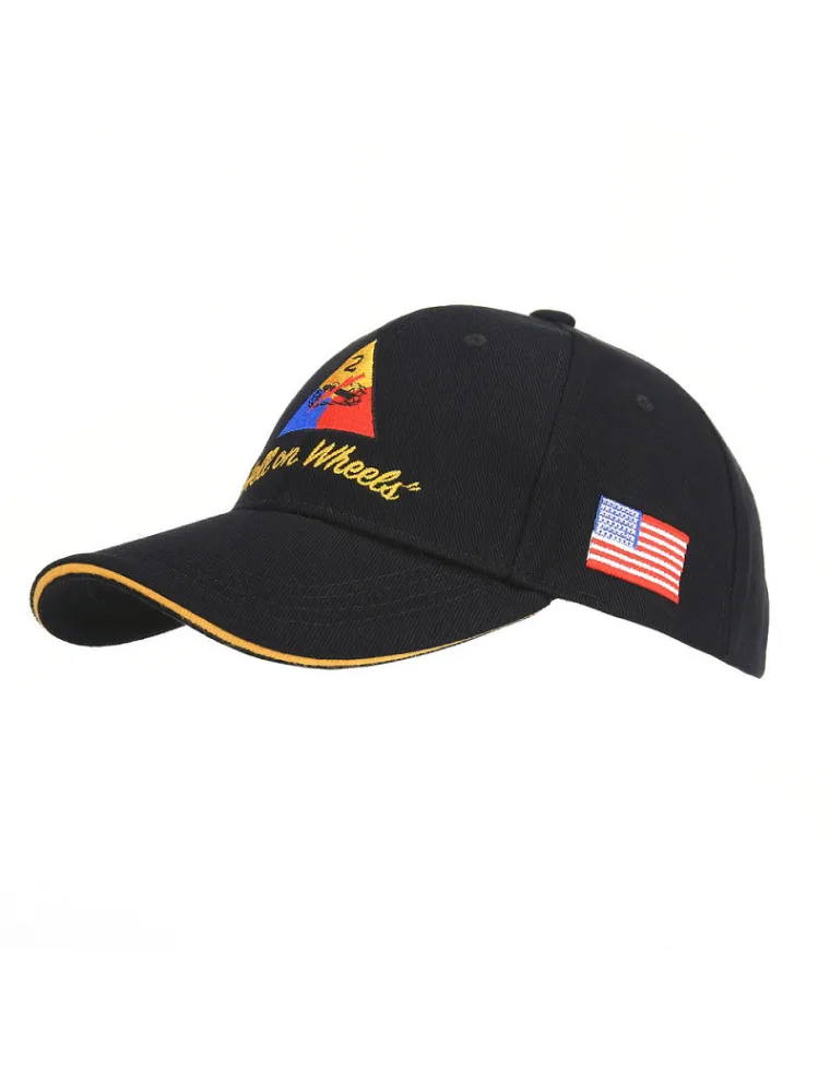 GORRA FOSTEX NEGRA 2ND ARMORED DIV