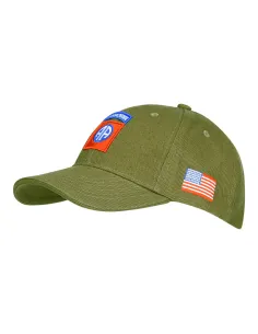 GORRA FOSTEX VERDE 82nd AIRBORNE
