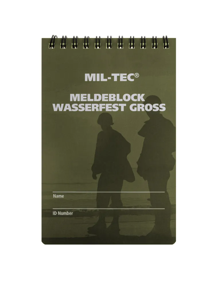 LIBRETA IMPERMEABLE 100X150mm