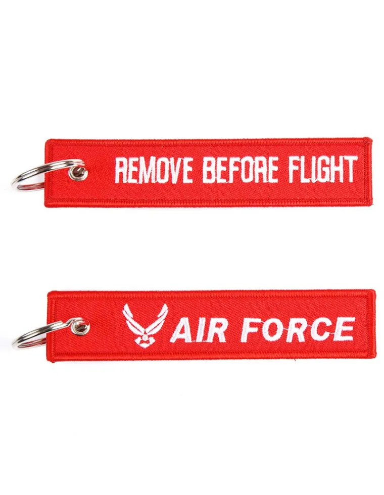 LLAVERO FOSTEX RBF AIR FORCE ROJO