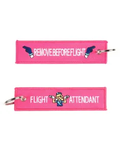 LLAVERO FOSTEX RBF FLIGHT ATTENDANT ROSA