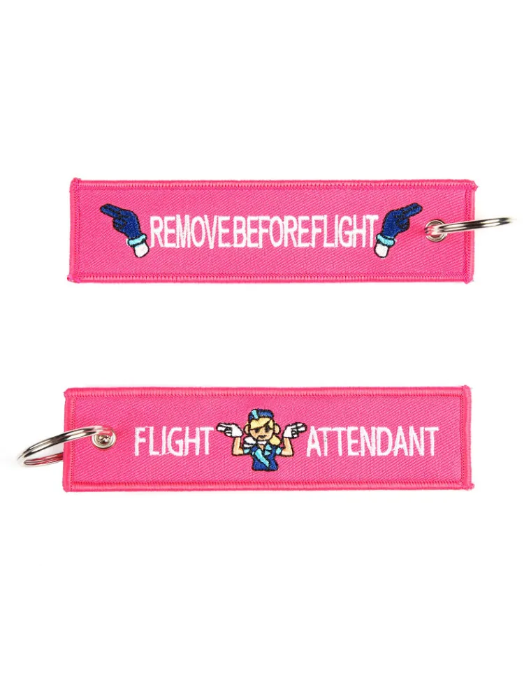 LLAVERO FOSTEX RBF FLIGHT ATTENDANT ROSA