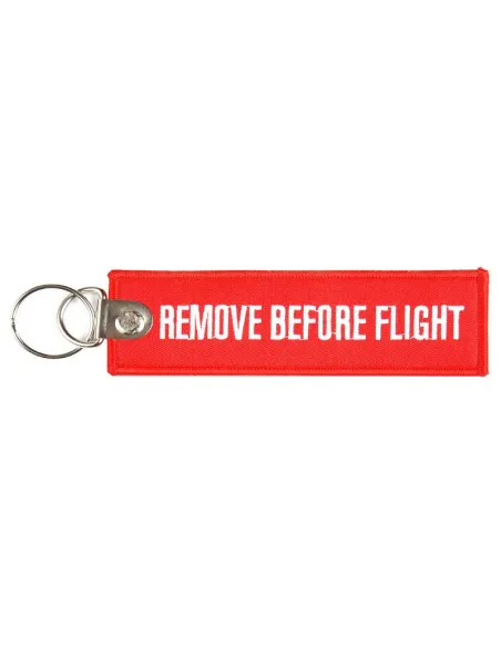 LLAVERO FOSTEX REMOVE BEFORE FLIGHT ROJO