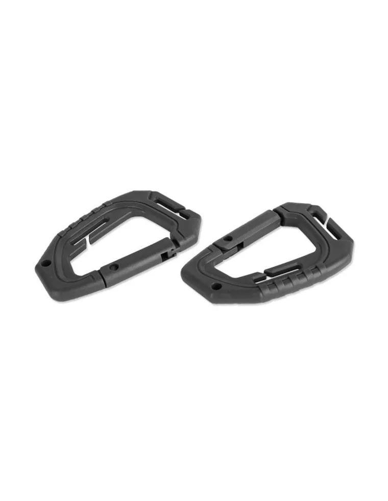 MOSQUETON MOLLE NEGRO (2UDS)