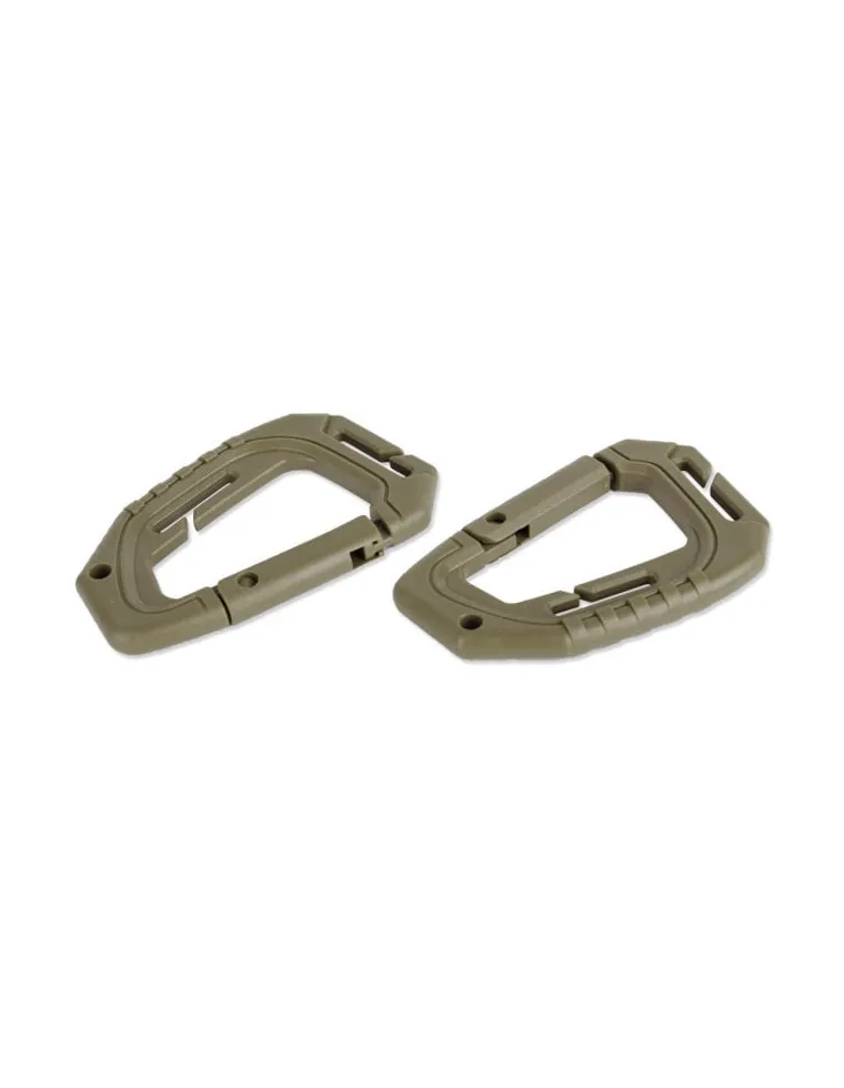 MOSQUETON MOLLE VERDE (2UDS)