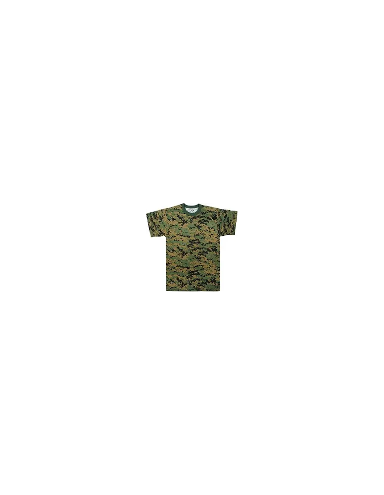 CAMISETA CAMO DIGITAL WOODLAND M